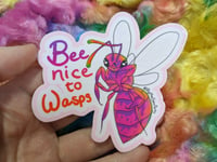 Image 2 of Wasp Propaganda Sticker