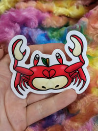 Image 2 of Apple Crab Sticker