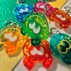 [RESTOCK] Aquatic Creatures - Borderless Wavy Acrylic Charm