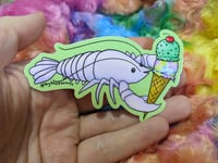 Image 2 of Ice Cream Lobster Sticker