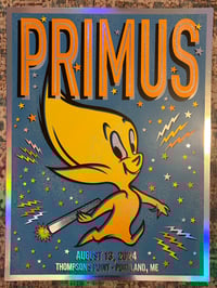 Primus "Flameboy" Poster -  Foil Edition