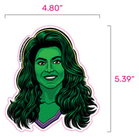 Image 9 of She-Hulk Sticker