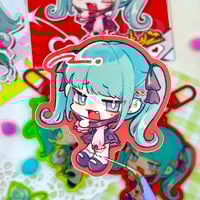 Image 4 of Vampire & HAO Miku Acrylic Charm and Stickers