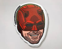 Image 1 of Daredevil Netflix Red Sticker