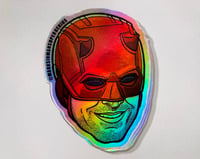 Image 2 of Daredevil Netflix Red Sticker