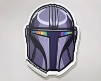 Image 1 of The Mandalorian Beskar Sticker