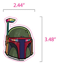 Image 3 of Boba Fett Sticker