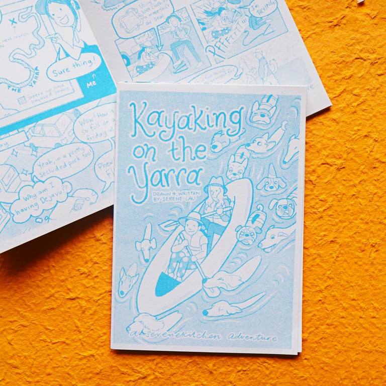 Kayaking on the Yarra Zine