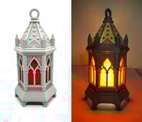 Red - Light Grey Lantern / Nightlight