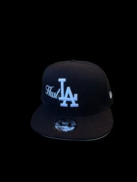 Image 1 of HUSTLA BLACK ADJUSTABLE HAT