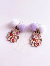Image 3 of MTO Boho Ghostie Earrings