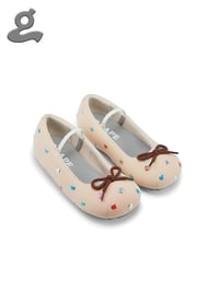 Image 1 of Cotton-filled rhinestone ballet flats