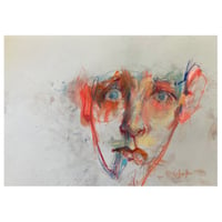 Image 1 of Conversant - Charcoal, Pencil and Soft Pastels on Paper 