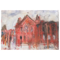 Image 1 of Old District Court Building, Glasgow - Soft Pastels, Charcoal, Pencil and Acrylic Paint on Paper 