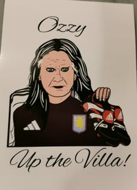 Image 1 of Ozzy Osborne A4 glossy print