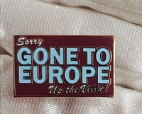 Image 1 of Sorry gone to Europe. Villa Champions league badge. 