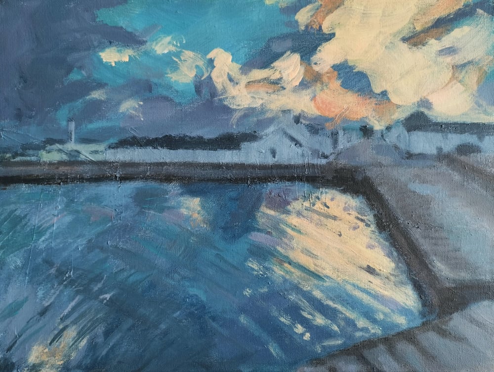 Image of Its Getting Late Belmullet (Giclee Print)