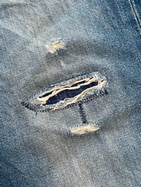 Image 9 of DW DENIM WORLD DISTRESSED JEANS mod SL035