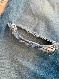 Image 10 of DW DENIM WORLD DISTRESSED JEANS mod SL035