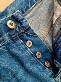 Image 5 of DW DENIM WORLD DISTRESSED JEANS mod SL035