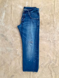 Image 3 of DW DENIM WORLD DISTRESSED JEANS mod SL035