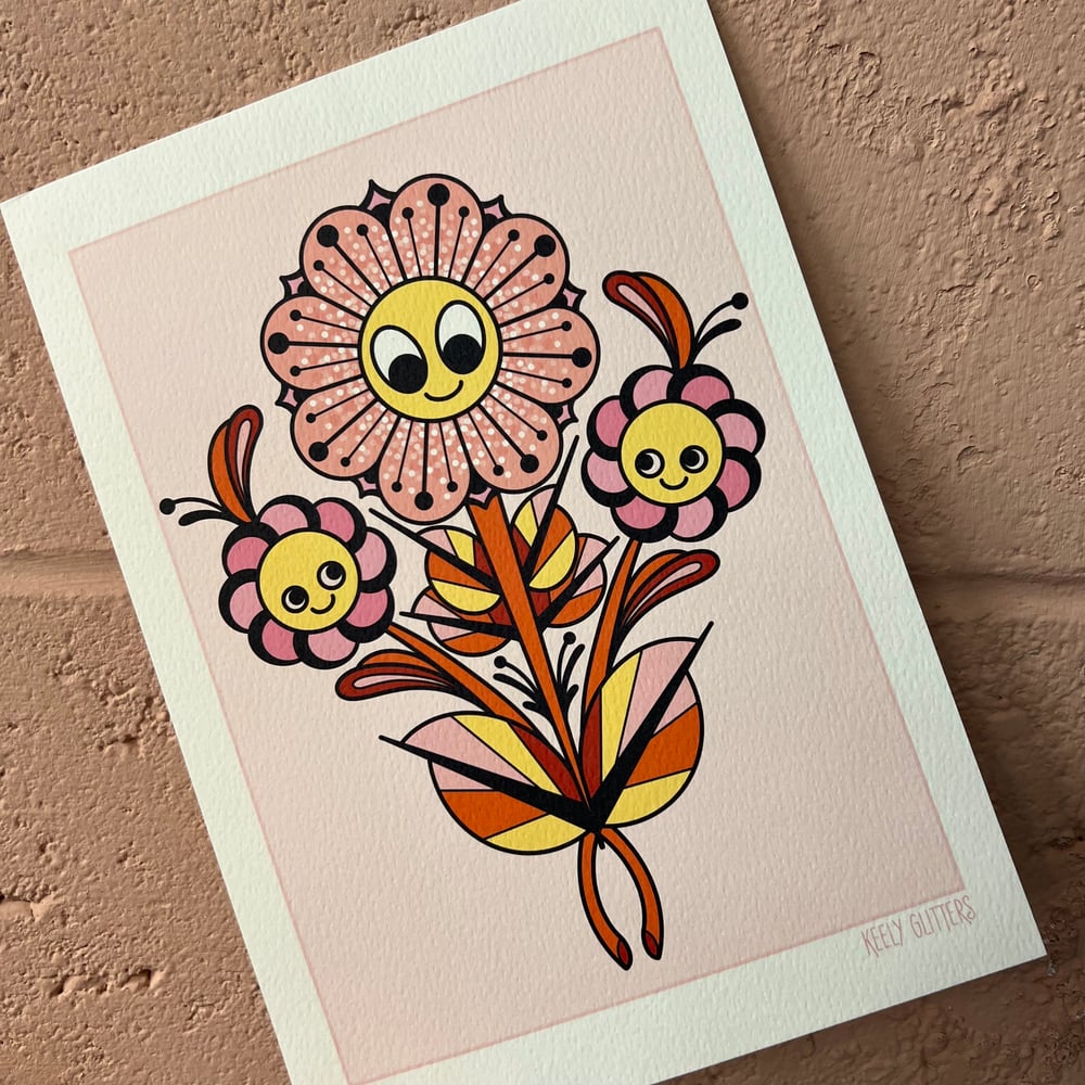 Happy Bunch Print