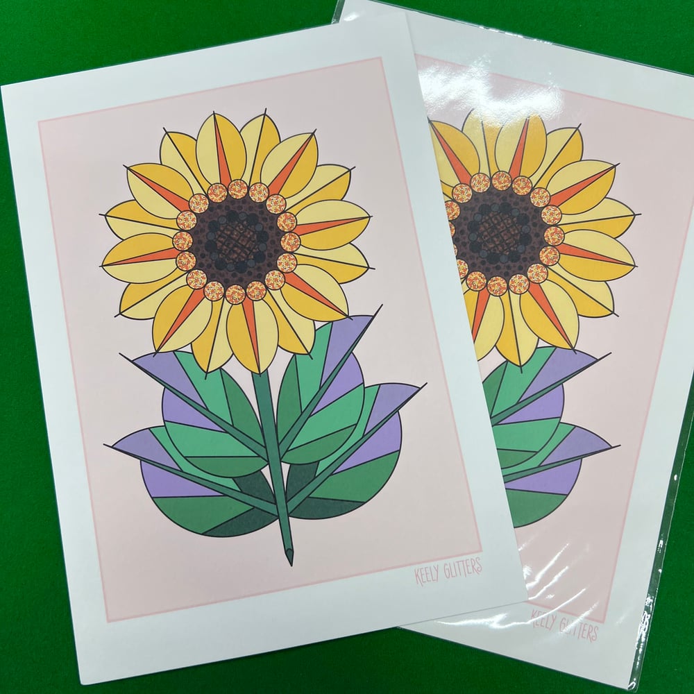 Sunflower Print