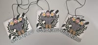 Dunfermline Football/Ultras Car Air Fresheners. Double sided.
