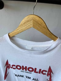 Image 4 of Alcholica 'Drank 'Em All' 80s Cropped XL