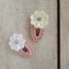 Daisy Crochet Clip 