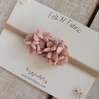 Image 2 of Peony Felt Headband