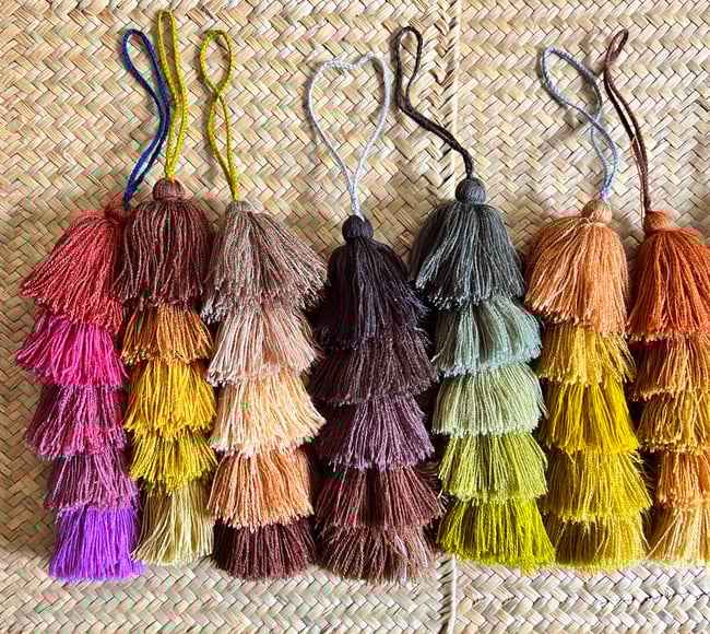 oaxacan tiered tassels