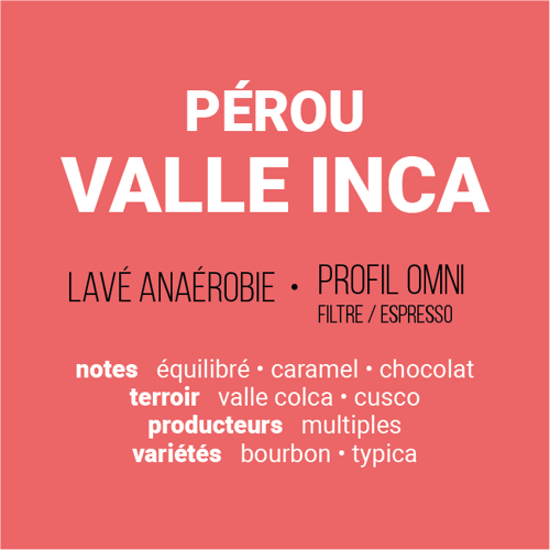 Image of Valle Inca - Pérou | FILTRE & ESPRESSO