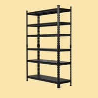 Image 3 of Heavy-Duty 5-Tier Adjustable Garage Shelving Unit - 2000LBS Capacity