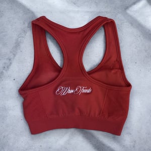 Image of RUST - SEAMLESS SPORTS BRA