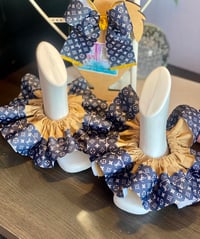 Image 1 of tutu anklet and bow set