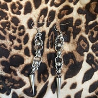 Image 1 of triple six earrings