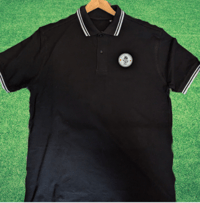 Black Stretch Polo Shirt 
