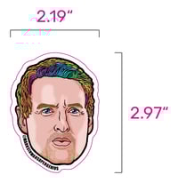 Image 2 of Mobius M. Mobius Sticker