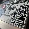 Unofficial “Banksy Collaboration” • 40” X 26” Gallery Wrapped Canvas