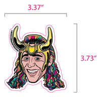 Image 3 of Vote Loki Sticker