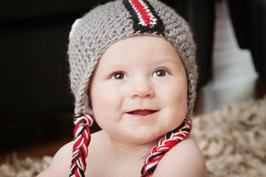 Image of OHIO STATE BUCKEYE HELMET HAT - Prices starting at $28