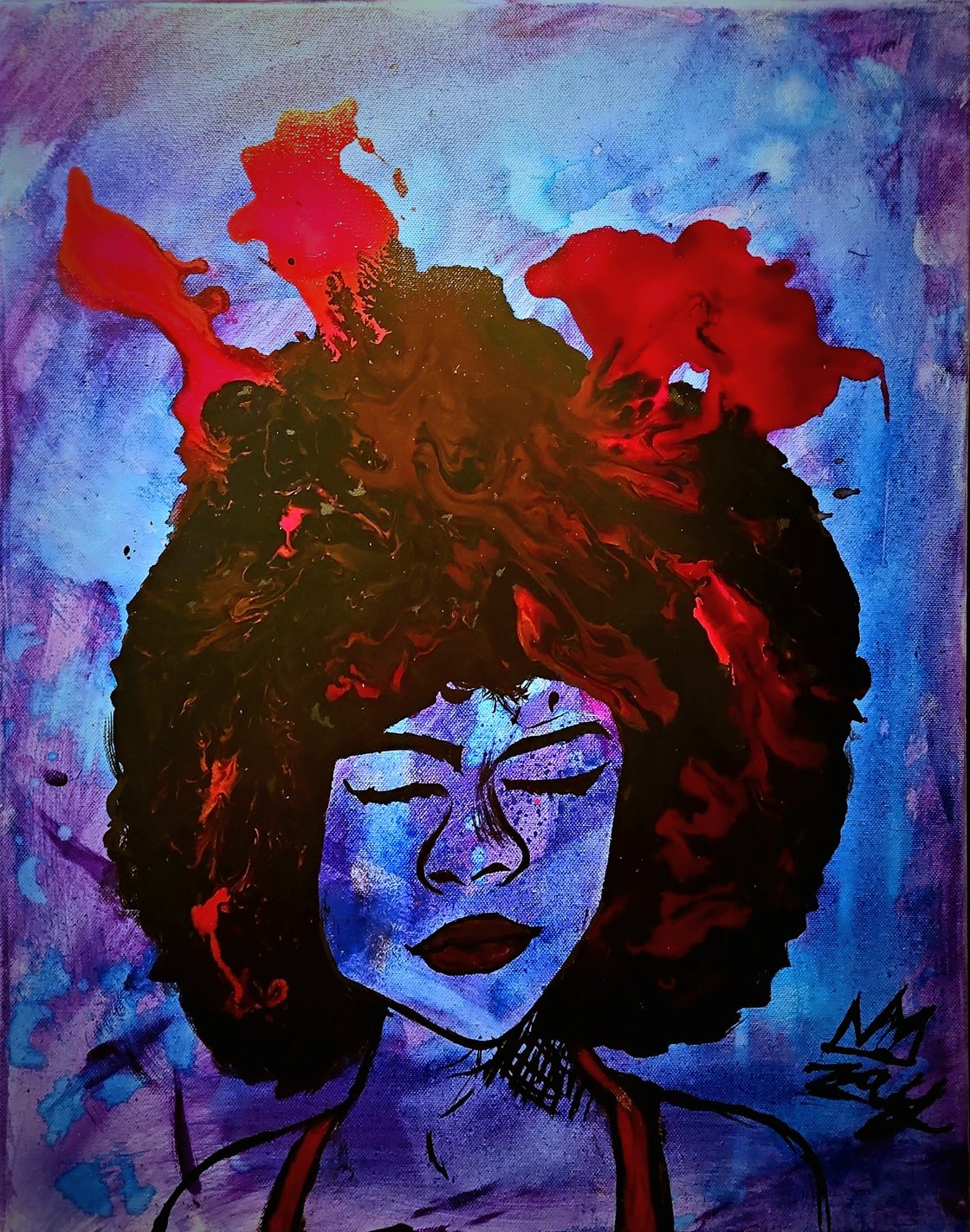 Image of Red Rooted Afro