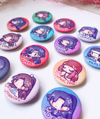Image 2 of Pocket Charas Series 32mm Badges (MDZS, SVSSS, TGCF, 2HA) - Badges