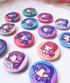 Pocket Charas Series 32mm Badges (MDZS, SVSSS, TGCF, 2HA) - Badges Image 2