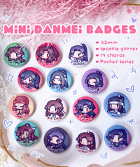 Image 1 of Pocket Charas Series 32mm Badges (MDZS, SVSSS, TGCF, 2HA) - Badges