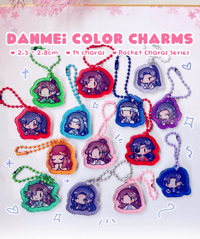 Image 1 of Pocket Charas Series Color Charms (MDZS, SVSSS, TGCF, 2HA) - Acrylic Charms