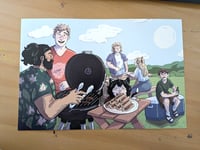 Image 2 of Dungeon Meshi Cookout Print