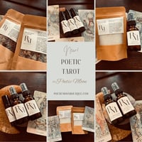 Image 1 of Poetic Tarot Major Arcana Empowerment Oil, Spray, Bath Soak & Incense