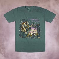 Image 1 of IT'S DANGEROUS TO GO ALONE EP COVER TEE